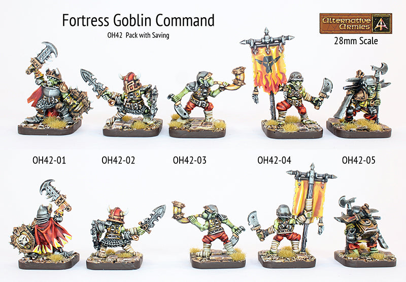 OH42 Fortress Goblin Command (Value Pack with Saving)