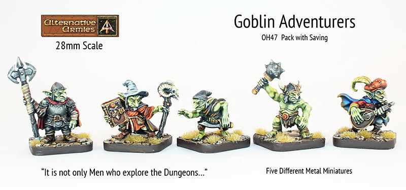 OH49 Goblin Adventurers (Value Pack with Saving)
