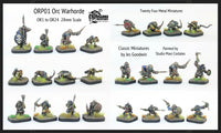 ORP01 Orc Warhorde (OR1 to OR24) with Saving