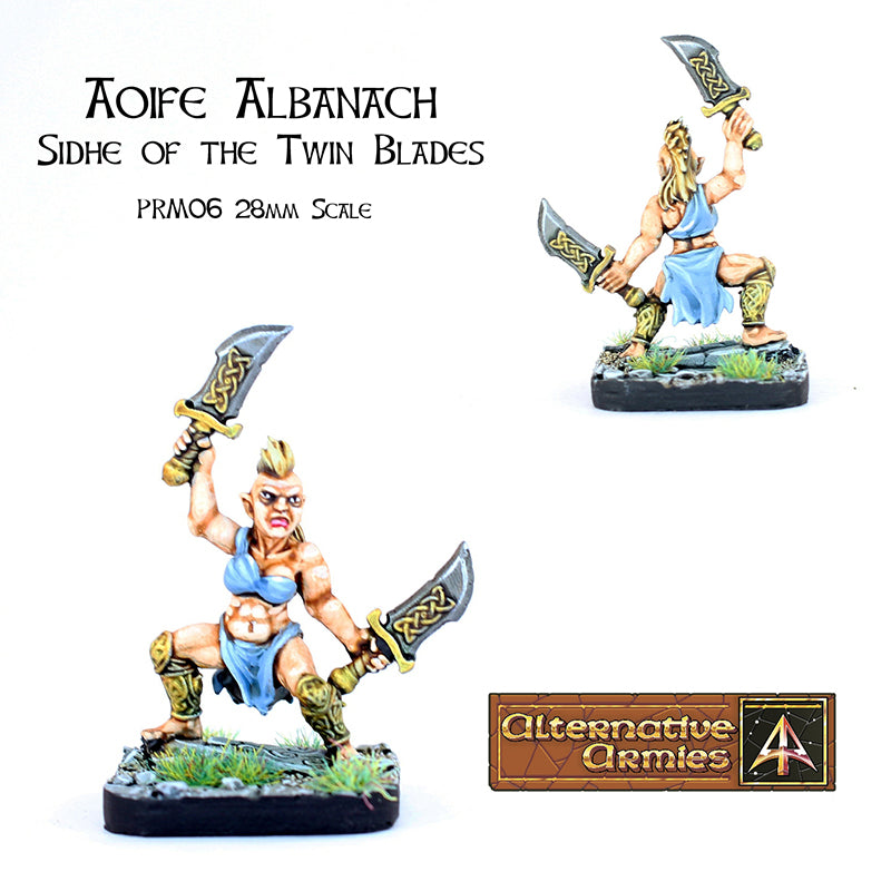 PRM06 Aoife Albanach (Sidhe of the Twin Blades) - Free auto in orders until 7th September