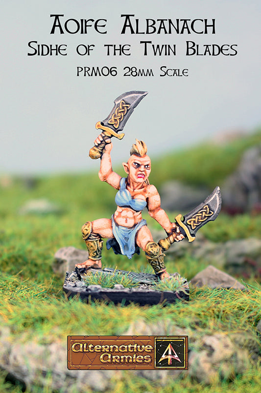 PRM06 Aoife Albanach (Sidhe of the Twin Blades) - Free auto in orders until 7th September