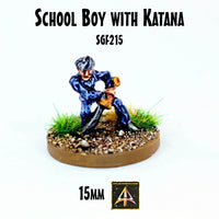 SGF215 School boy with katana