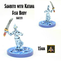 SGF221 Samebito with Katana upper body