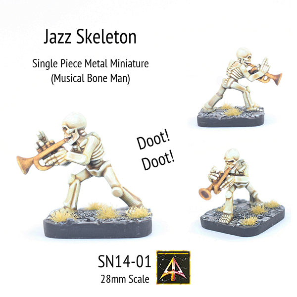 SN14-01 Jazz Skeleton - Free in every shipped order until 4th November