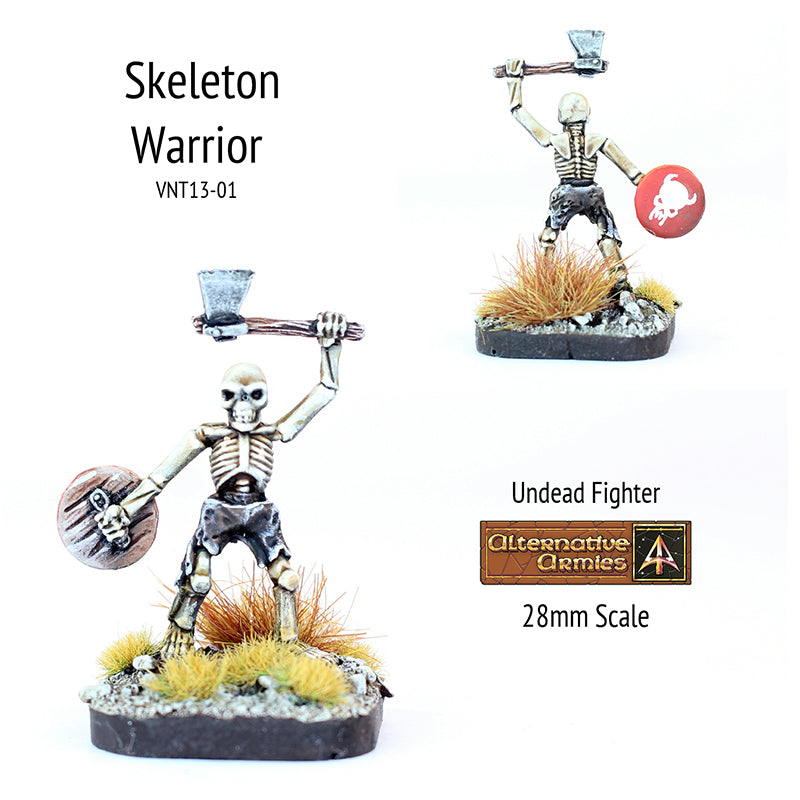 VNT13-01 Skeleton with Axe and Shield