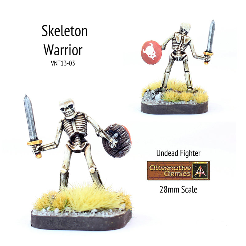 VNT13-03 Skeleton with Sword and Shield.