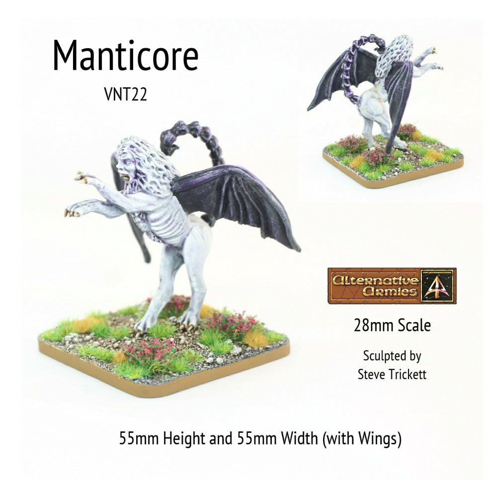 Mantacor Razorback Looking for a Medieval Manticore