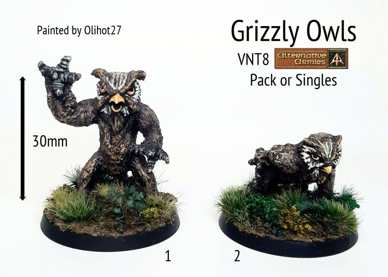 VNT8 Grizzly Owls