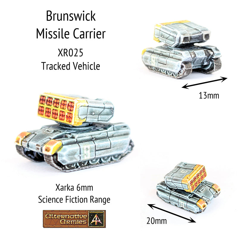 XR025 Brunswick Missile Carrier (Pack of Four or Single)