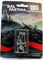 Ral Partha 02-305 Charging Fighter: 2 Pieces: All Things Dark and Dangerous Sealed Vintage1980s