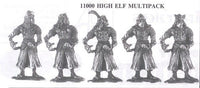 11000 High Elves (5 Different Miniatures)