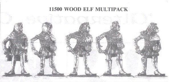 11500 Wood Elves (5 Different Miniatures)
