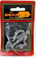 2304: Undead Giant with Cleaver holding 2 Severed Trophy Heads-Excalibur Vintage 1980s