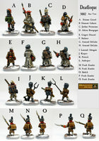 5002 Deadloque Miniatures Set (17 poses and as singles)
