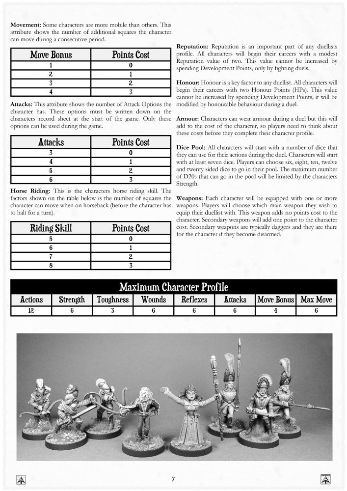 En Garde - Bundle of Book and Miniatures with Saving