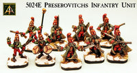 5024E Preserovitchs Dismounted Cavalry Unit - 12 Infantry