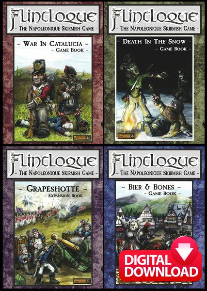 Flintloque All Books Mega Bundle (save 15%) - Digital Paid Download