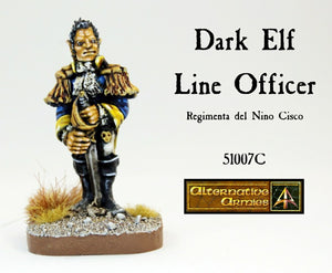 51007C Officer Regimenta de Nino Cisco (Dark Elf Line)