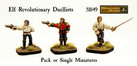51049 Elf Revolutionary Duellists (Pack or Single Miniatures)