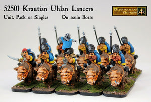 52501 Krautian Uhlan Lancers on Boars