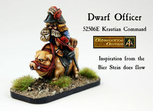 52506E Dwarf Officer