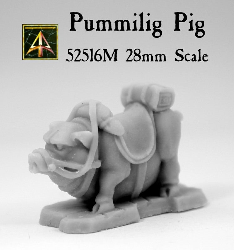 52516M Pummilig Pig 28mm scale for most riders
