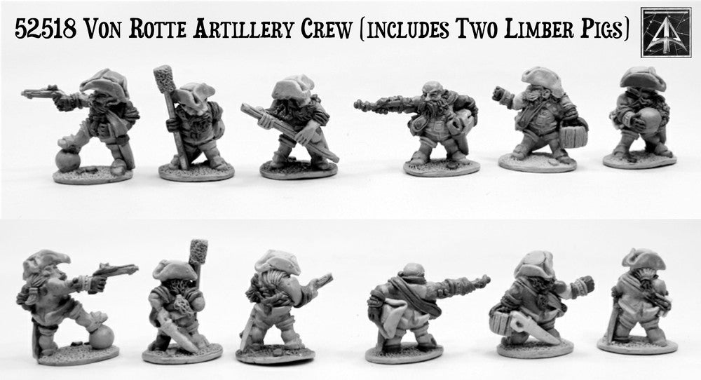 52518 Von Rotte Artillery Crew