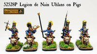 52528P Legion de Nain Uhlans on Pigs
