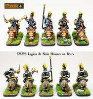 52529B Legion de Nain Hussars on Boars