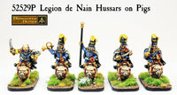 52529P Legion de Nain Hussars on Pigs