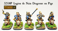 52530P Legion de Nain Dragoons on Pigs