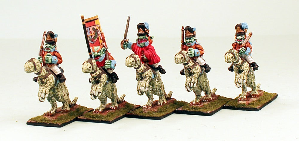 53501 Goblin Heavy Cavalry on Big Lizards