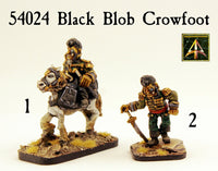 54024 Black Blob Crowfoot
