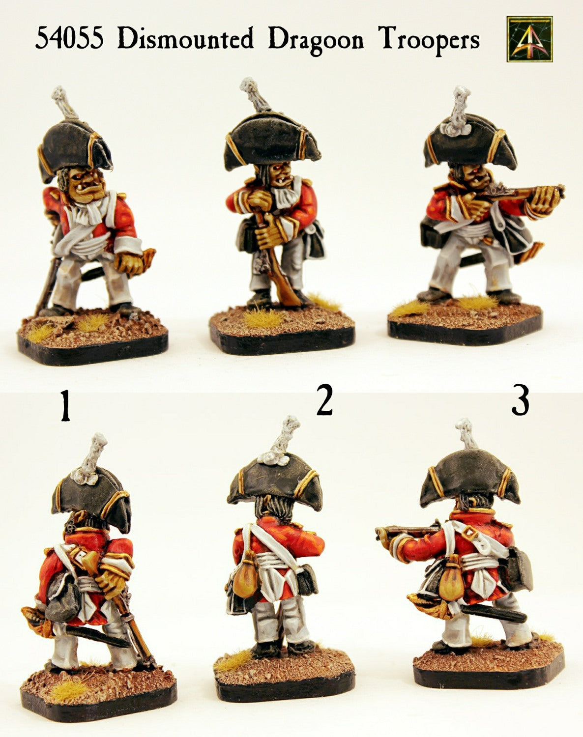 54055 Dismounted Dragoon Troopers