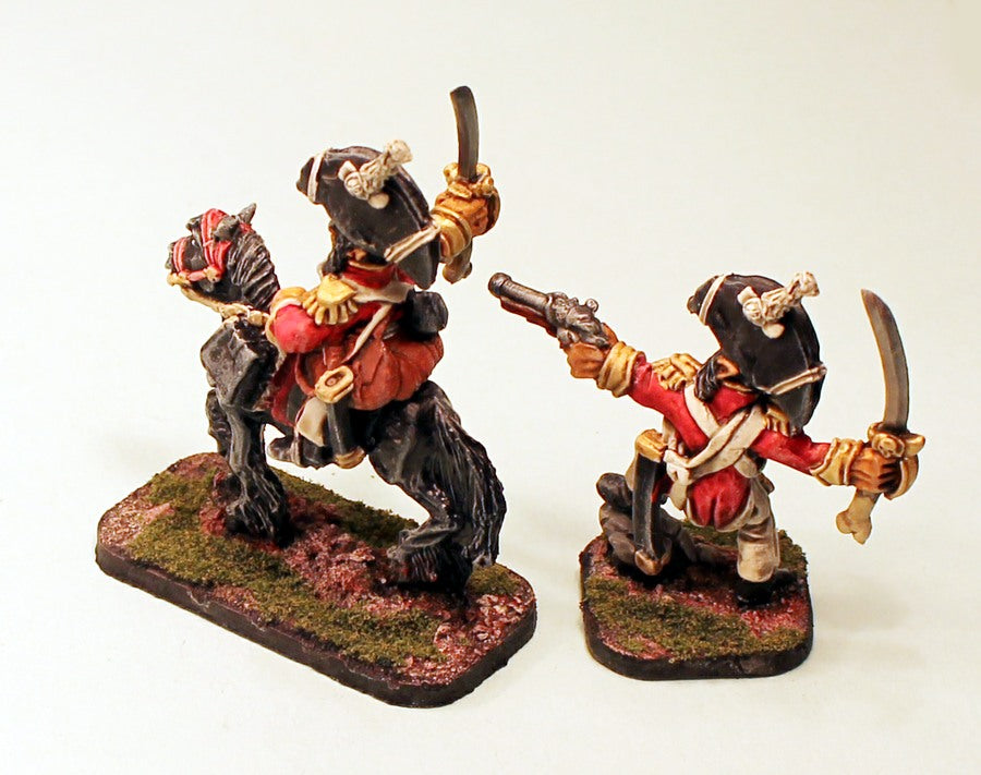 54057 Major Giglamps Pro-Painted Set of 2 Orc Character Miniatures-Ready to Ship