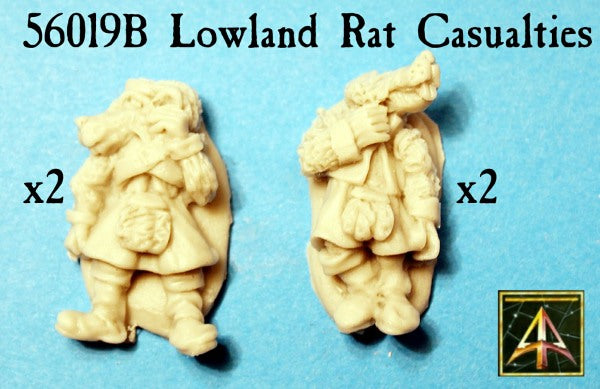 56019B Lowland Rat Casualties now in resin lower price!