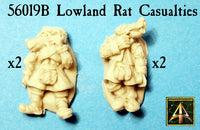 56019B Lowland Rat Casualties now in resin lower price!