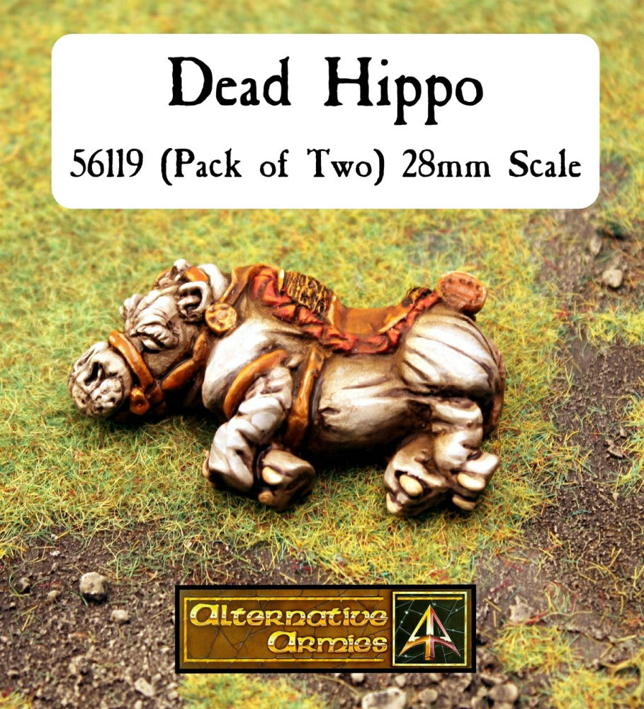 56119 Dead Hippo (Pack of Two)