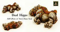 56119 Dead Hippo (Pack of Two)