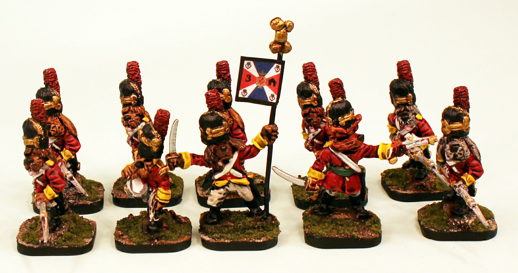 56519 Saxhunde Grenadier Infantry