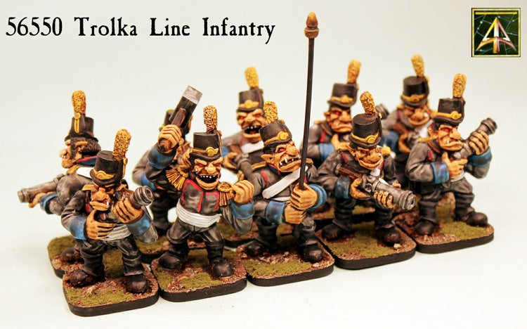 56550 Trolka Line Infantry in Resin - Save 20%