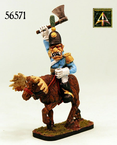 56570 Trolka Moose Cavalry in Resin