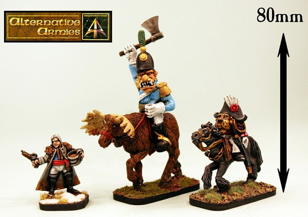 56570 Trolka Moose Cavalry in Resin