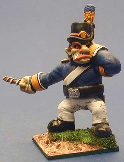 56580 Trolka Artillery Crew and Cannon in Resin