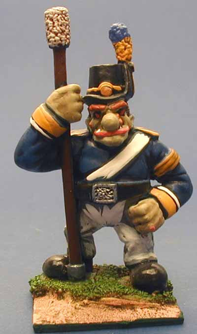 56580 Trolka Artillery Crew and Cannon in Resin
