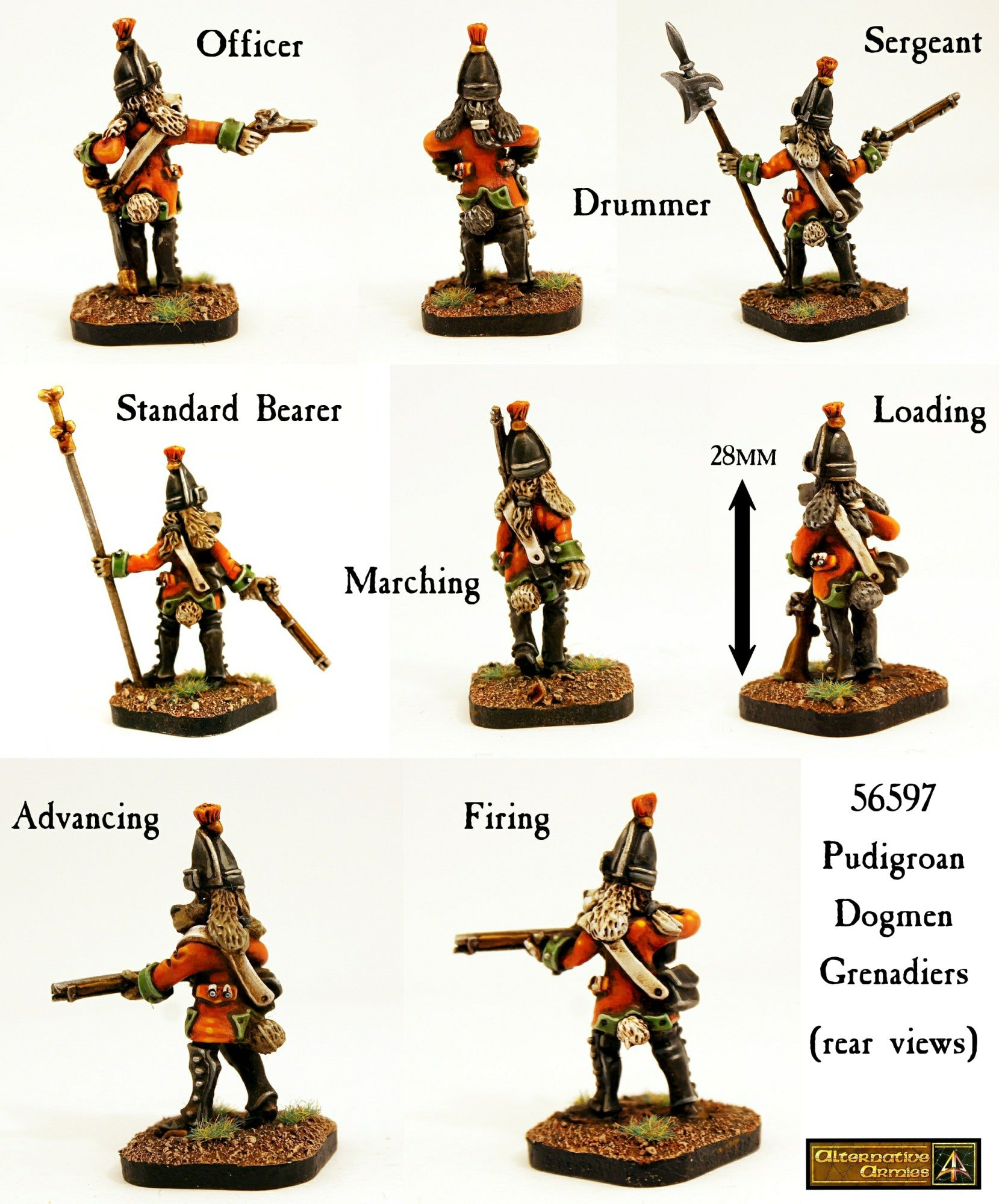 56597 Pudigroan Dogman Grenadiers
