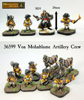 56599 Von Mohnblume Artillery Crew