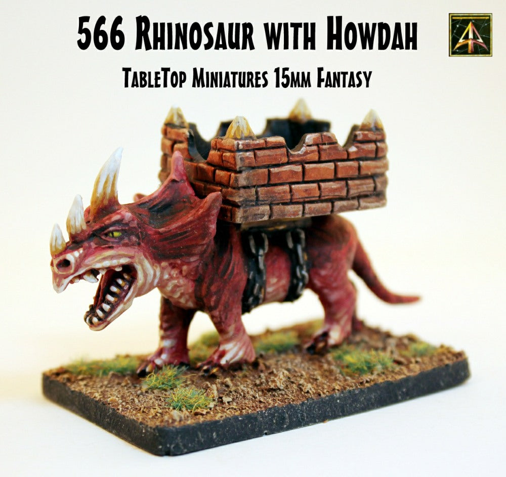 566 Rhinosaur with Howdah