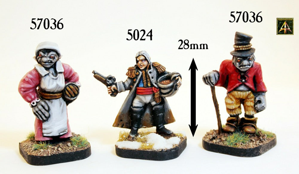 57036 Trolkin Civilians - Pack or Single Miniatures