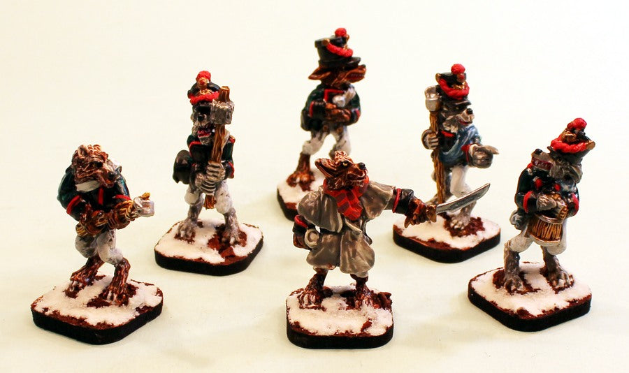 PTD 57811 Ferach Werewolf Artillery Crew: 8 Pieces